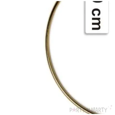 dekoracja obrecz ksiezyc zlota matowa dekorlamp 30 cm