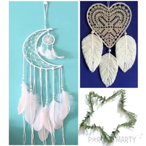 dekoracja obrecz serce srebrna dekorlamp 25 cm