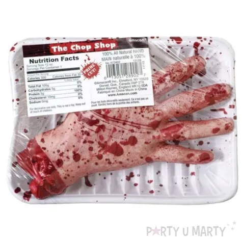 dekoracja odcieta dlon amscan 20x14x5 cm