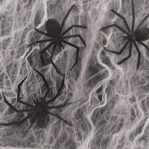 dekoracja pajaki deluxe czarny 3 szt