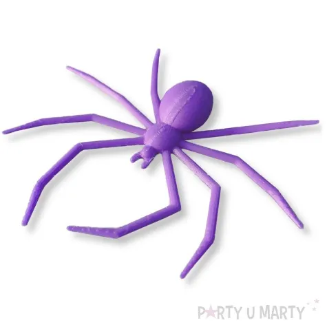 dekoracja pajaki deluxe fioletowy 3 szt