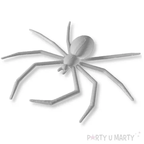 dekoracja pajaki deluxe srebrny 3 szt