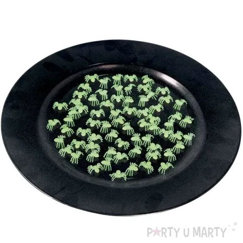 dekoracja pajaki fluorescencyjne guirca 70 szt