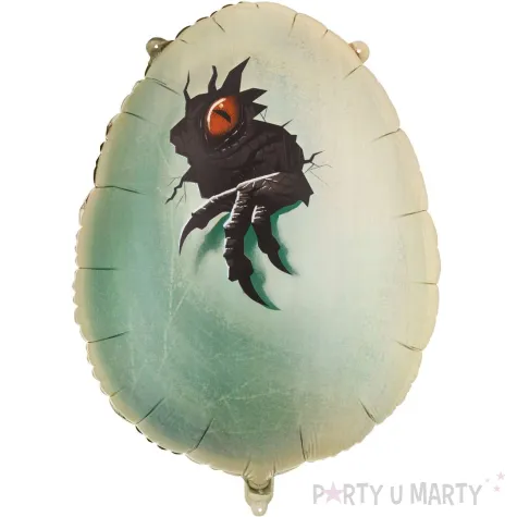 dekoracja prezent na urodziny balon foliowy jurassic world jajo dinozaura 29 5 shp