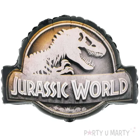 dekoracja prezent na urodziny balon foliowy jurrasic world 21 7 shp