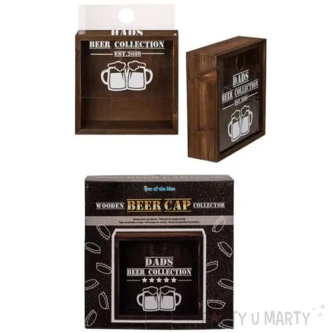 dekoracja pudelko na kapsle taty ootb