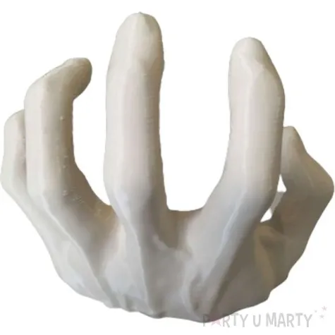 dekoracja reka z ziemi bezowa 13 cm