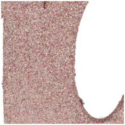 dekoracja stojaca brokatowa liczba 10 rozowe zloto santex 10 cm