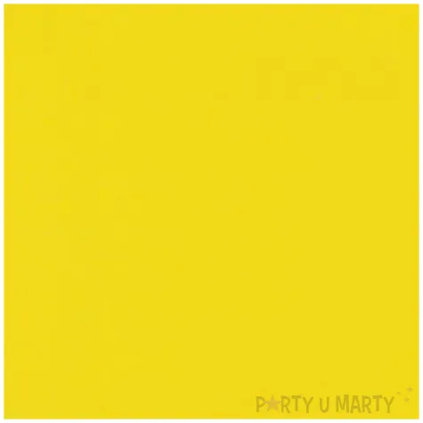 dekoracja stolu na urodziny talerzyki papierowe okragle neon jednorazowe zolte 22 cm 8 szt