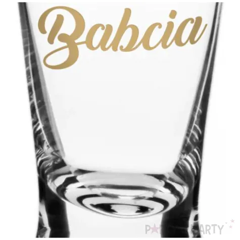 dekoracja stolu na wesele oszukany slubny kieliszek do wodki babcia 25 ml