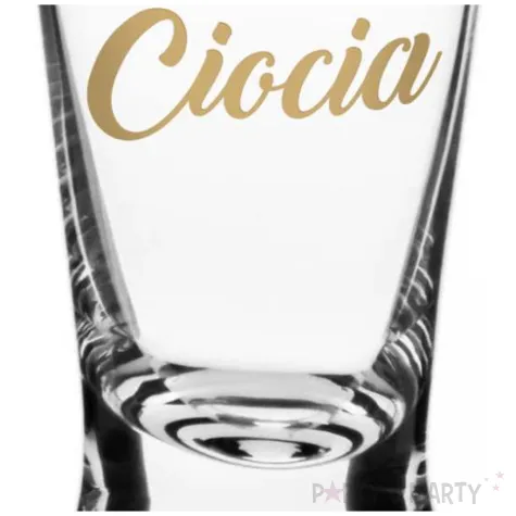 dekoracja stolu na wesele oszukany slubny kieliszek do wodki ciocia 25 ml