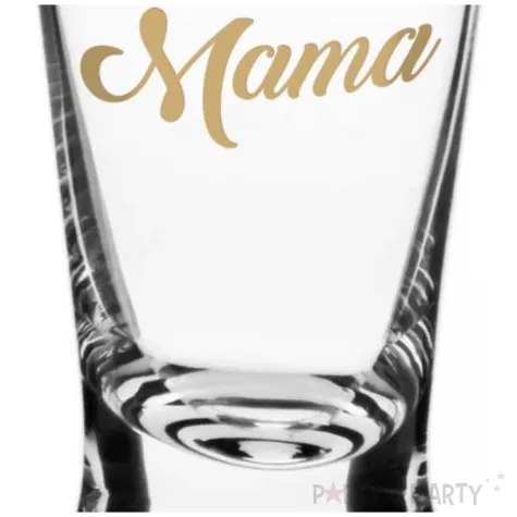 dekoracja stolu na wesele oszukany slubny kieliszek do wodki mama 25 ml