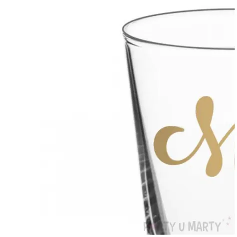 dekoracja stolu na wesele oszukany slubny kieliszek do wodki maz 25 ml