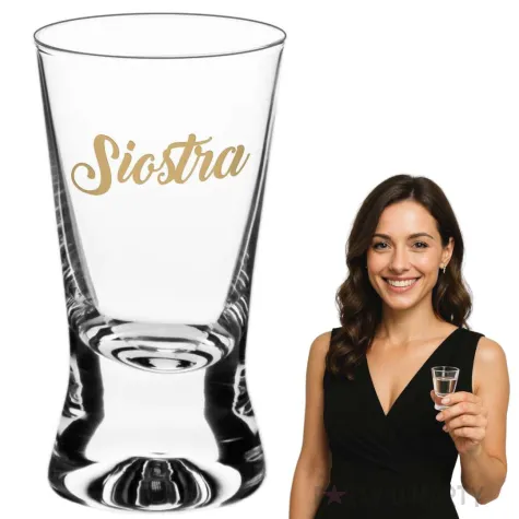 dekoracja stolu na wesele oszukany slubny kieliszek do wodki siostra 25 ml