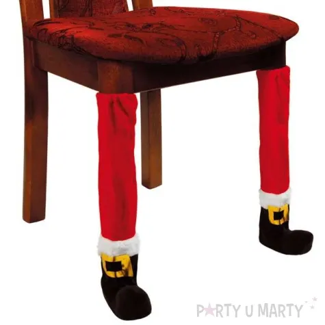 dekoracja swiateczna ozdoba na krzeslo stol kraszek 2 szt