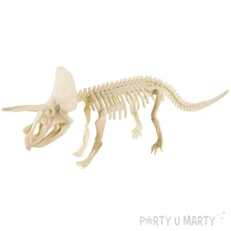 dekoracja szkielet dinozaura triceratops ptitclown 20 cm