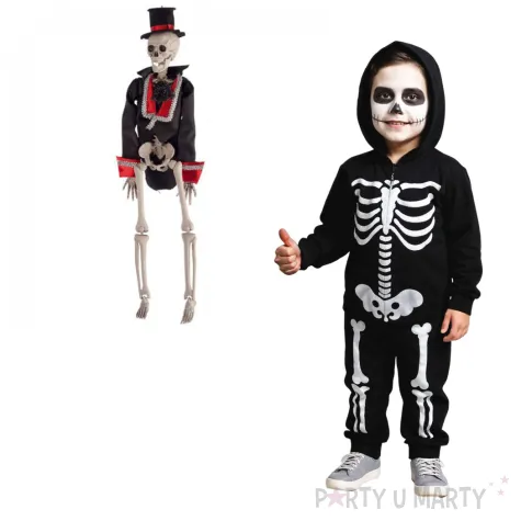 dekoracja szkielet elegancika carnival toys 40 cm