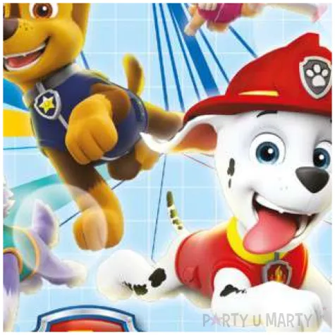 dekoracja tortu oplatek bc psi patrol 16 cm dekora