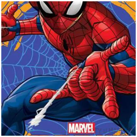 dekoracja tortu oplatek bc spiderman 20 cm dekora