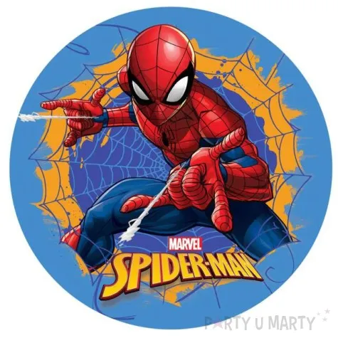 dekoracja tortu oplatek bc spiderman 20 cm dekora