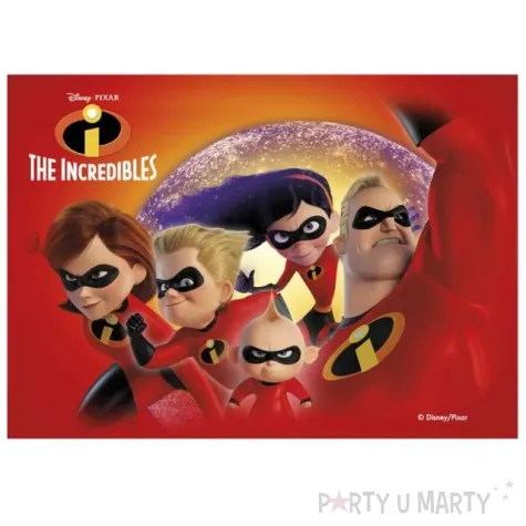 dekoracja tortu oplatek iniemamocni 15x21 cm dekora