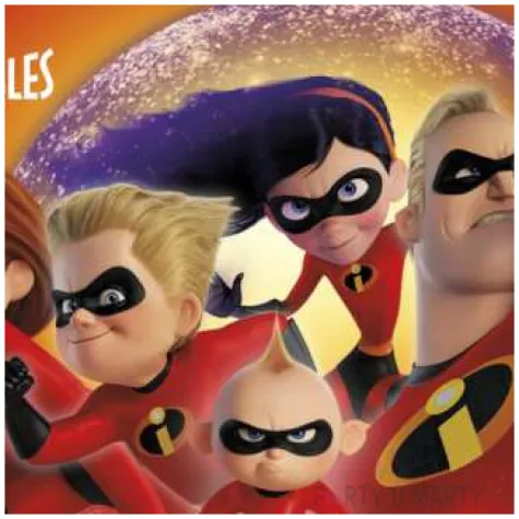 dekoracja tortu oplatek iniemamocni 15x21 cm dekora