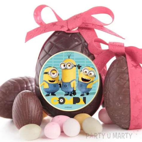 dekoracja tortu oplatek minionki 11 2 cm