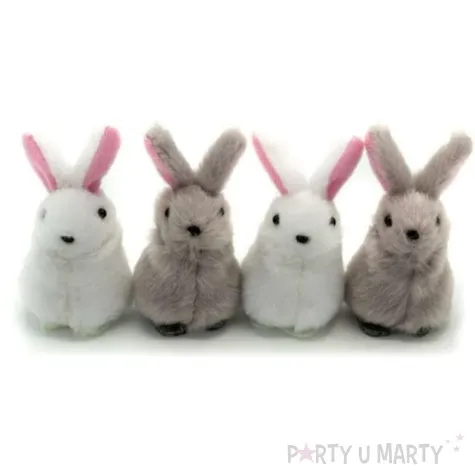 dekoracja wielkanoc kroliczki aliga 7 cm 4 szt