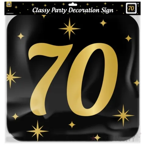 dekoracja wiszaca 70 urodziny classy party 50x50 cm pd party