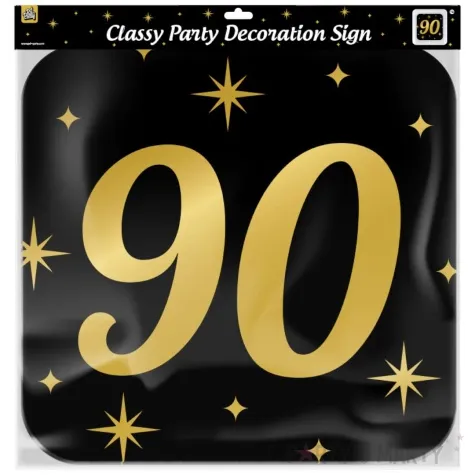 dekoracja wiszaca 90 urodziny classy party 50x50 cm pd party