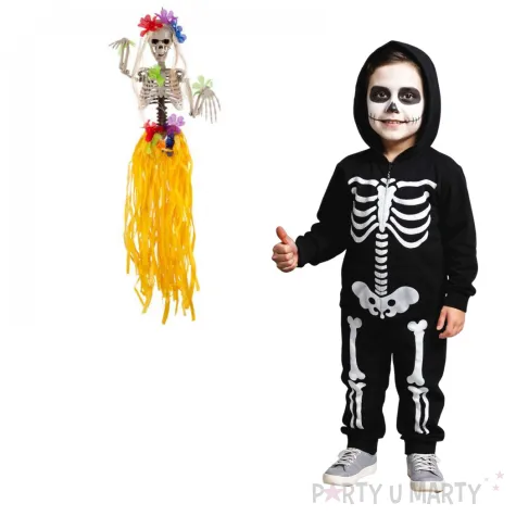 dekoracja wiszaca hawajski szkielet carnival toys 90 cm