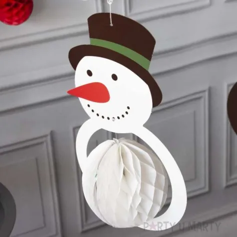 dekoracja wiszaca honeycomb balwan partypal 42 cm