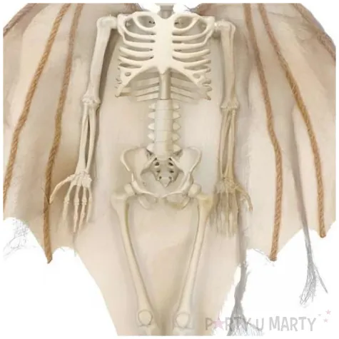 dekoracja wiszaca kosciotrup aniol boland 40 cm