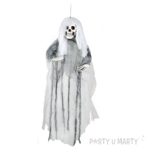 dekoracja wiszaca kosciotrup panna mloda boland 80 cm