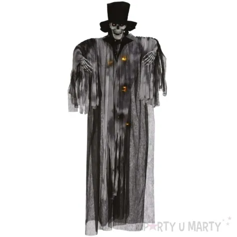 dekoracja wiszaca pan mlody szkielet guirca 180 cm