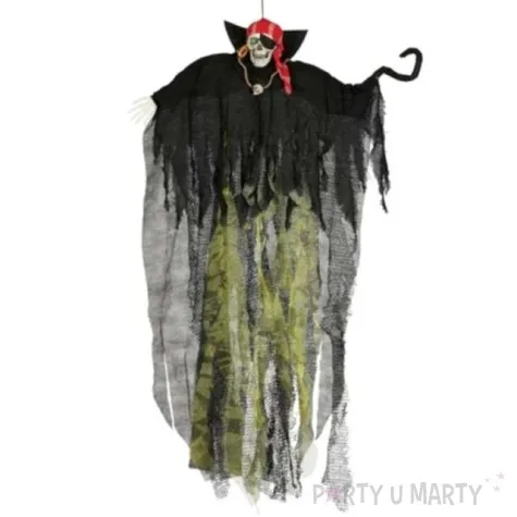 dekoracja wiszaca pirat kosciotrup guirca 150 cm