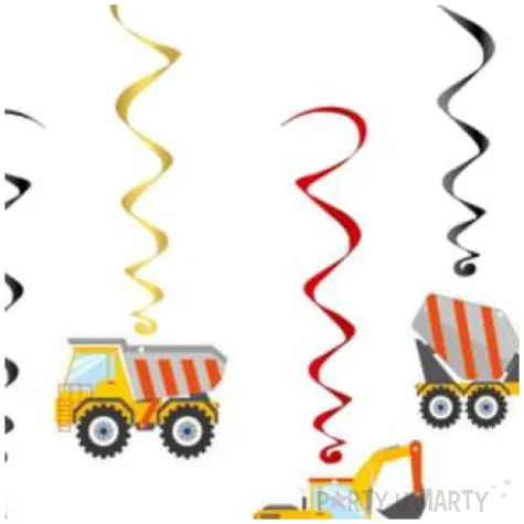 dekoracja wiszaca plac budowy godan 60 cm 6 szt