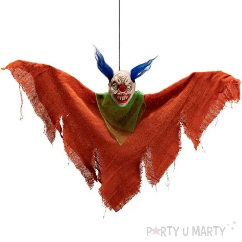 dekoracja wiszaca straszny klaun carnival toys 36 cm
