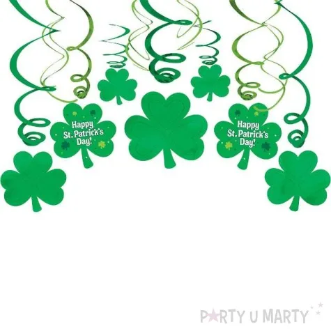 dekoracja wiszaca swiety patryk amscan 61 cm