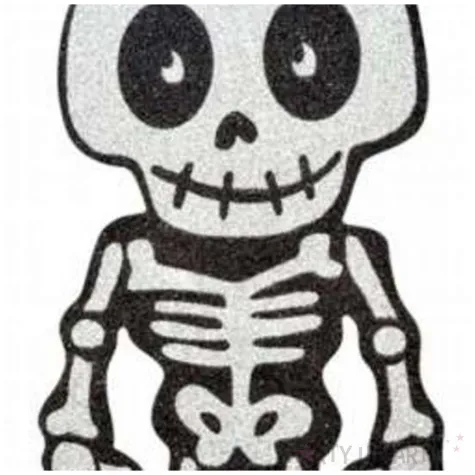 dekoracja wiszaca szkielet blyskotrupek brokatowy srebrny arpex 30 cm