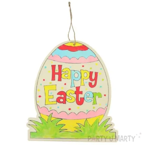 dekoracja zawieszki plaskie jajko arpex