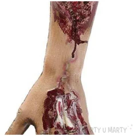 dekoracja zmasakrowana reka widmann 41 cm