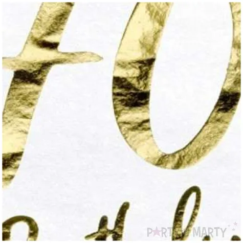 dekoracje na 70 urodziny serwetki 70th birthday partydeco biale 33 cm 20 szt