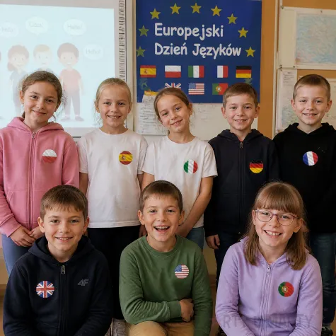 dekoracje na europejski dzien jezykow naklejki samoprzylepne na przypinki flaga hiszpania x8