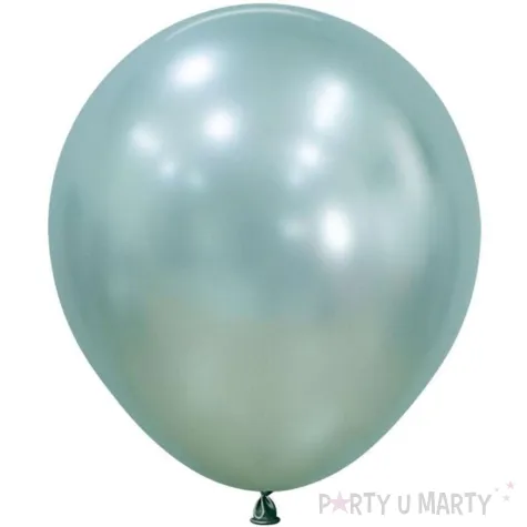 dekoracje na slub urodziny balony lateksowe cool mint zielone mietowe do girland 18 x15