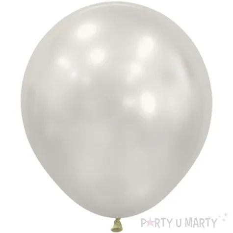 dekoracje na slub urodziny profesjonalne balony lateksowe oyster white biale do girland 18 x15