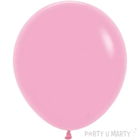 dekoracje na urodziny baby shower girl profesjonalne balony lateksowe pink rozowe 18 25 szt