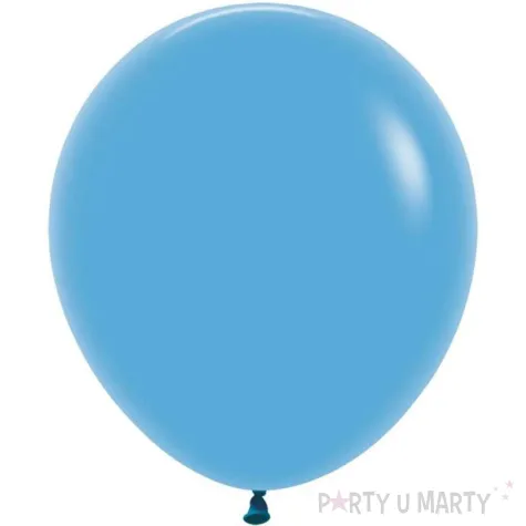 dekoracje na urodziny baby shower profesjonalne balony lateksowe blue niebieskie 18 25 szt