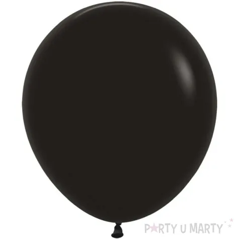 dekoracje na urodziny halloween profesjonalne balony lateksowe black czarne 18 25 szt