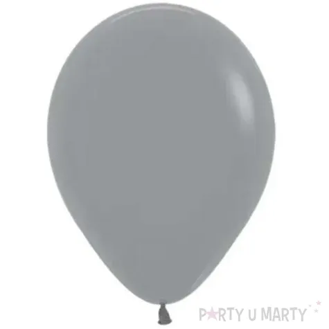 dekoracje na urodziny mini balony lateksowe urban grey szare do girland 5 x50